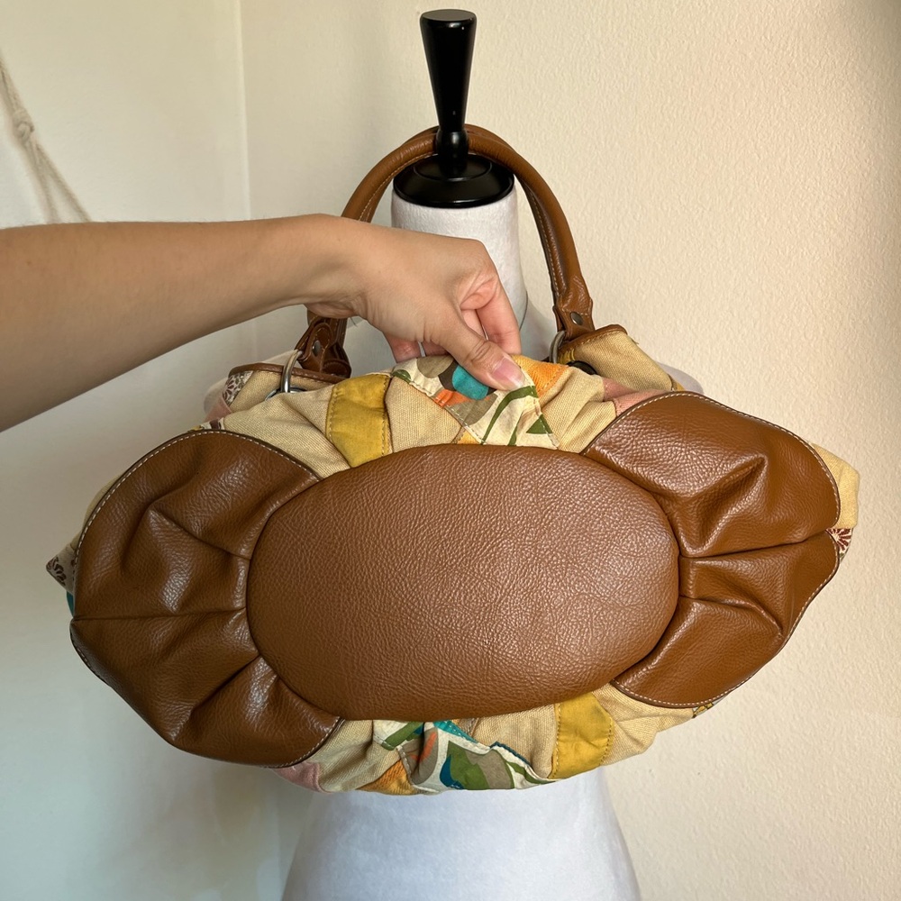 Y2K Patchwork Multicolor Tote Bag - image 4